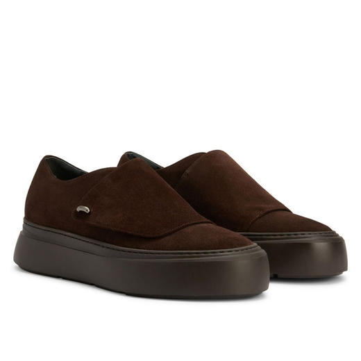 Giuseppe Zanotti 男士绒面革休闲运动鞋 棕色 IU40002004 商品图1