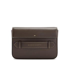 Giuseppe Zanotti 女士字母徽标单肩包 棕色 IB40007003