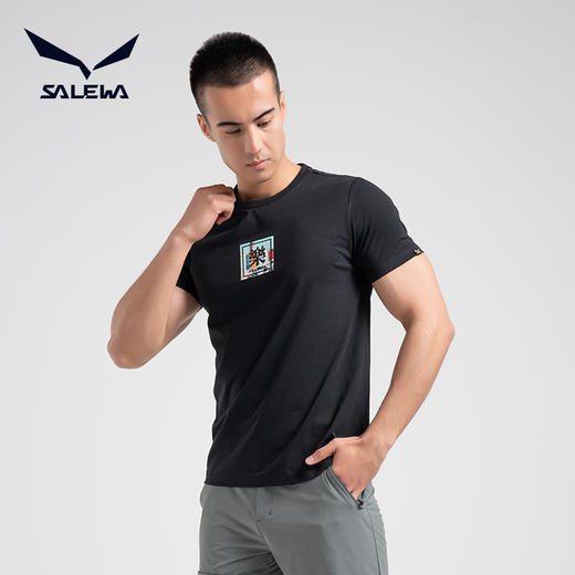 SALEWA|男式短袖棉T恤 SWAJJ810029 商品图5