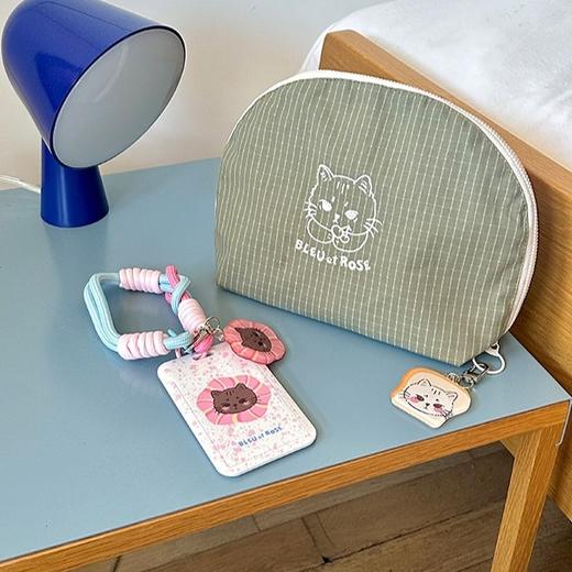 BLEU et ROSE【Bagel Cat】卡包 商品图5