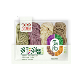 三个樱桃400g多彩多姿谷疏面