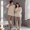 【冬季迎新】洁丽雅温暖珊瑚绒睡衣情侣大码套头亲肤长袖长裤套装 商品缩略图2