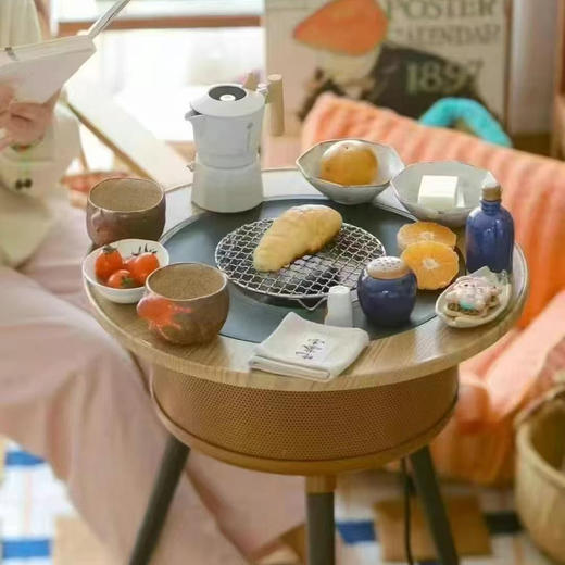 围炉煮茶取暖器小太阳家用节能电陶炉 商品图0