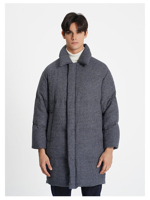 callisto“绒”系列灰色鹅绒羽绒服 商品图2