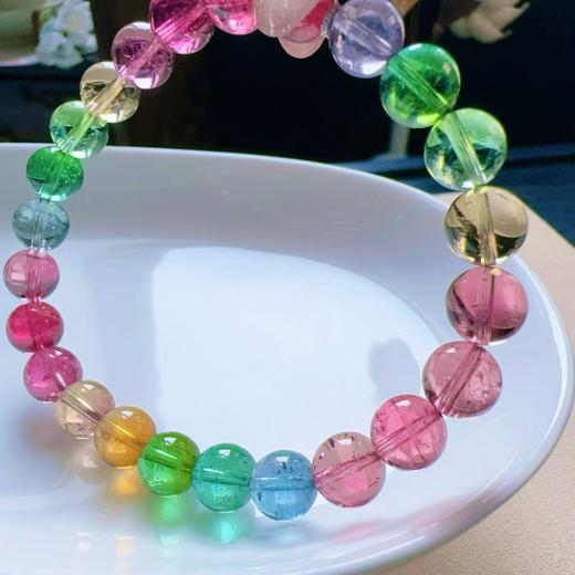 7mm-8mm单圈人鱼碧玺手串 商品图3