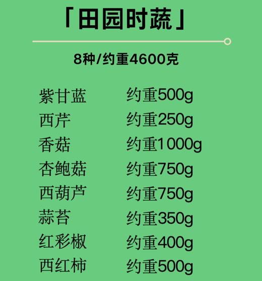 憨果鲜生-田园时蔬 商品图1