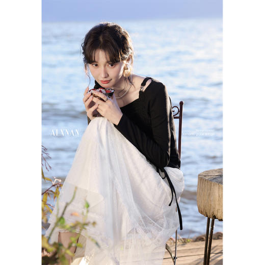 鹿向南「梦境幻想」气质a字半身裙 商品图4