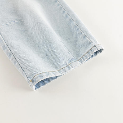 马克珍妮女童时尚百搭直筒牛仔裤 儿童裤子2025年春装新款250272 商品图4