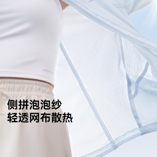 优选丨MOLYVIVI2025夏季新款小轻风水波纹梭织轻薄透气防紫外线专业硬核防晒服 商品图2