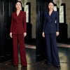 IWY/扶摇系列 安可拉红西装套装女国风盘扣西服外套新中式职业装FYCP530 商品缩略图3