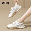 ZHR则则银色镂空包头运动凉鞋女2024夏季新款网面透气老爹鞋女鞋 商品缩略图8