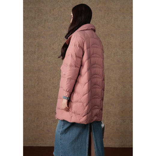 【鹅绒】乔万尼新品羽绒服中长款ET4T015 商品图4