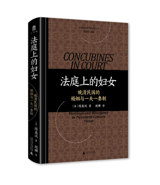 大学问 · 法庭上的妇女：晚清民国的婚姻与一夫一妻制  （美）陈美凤 著，赵珊 译 商品图3
