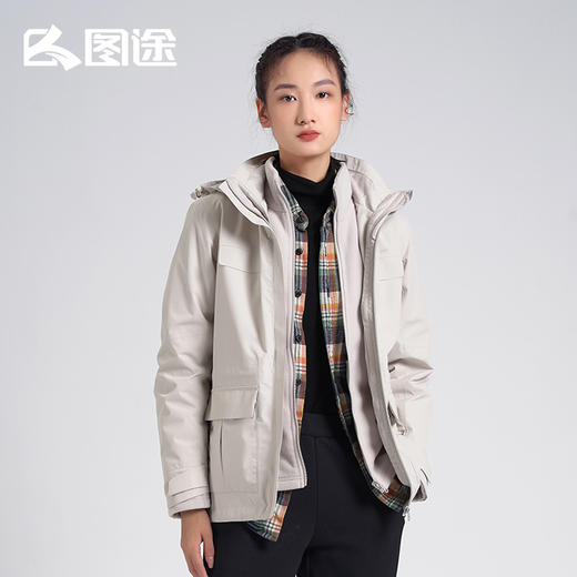 Senselead|女式套绒冲锋衣 SSAWJ920319 商品图8