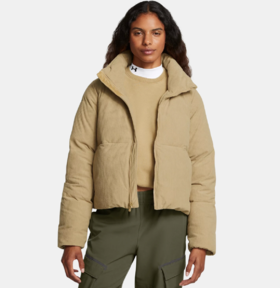 【2026新年冬装好礼】【商品热卖中，如无货将做自动退款】
安德玛女子UA Limitless热冬系列灯芯绒羽绒夹克1384652-263