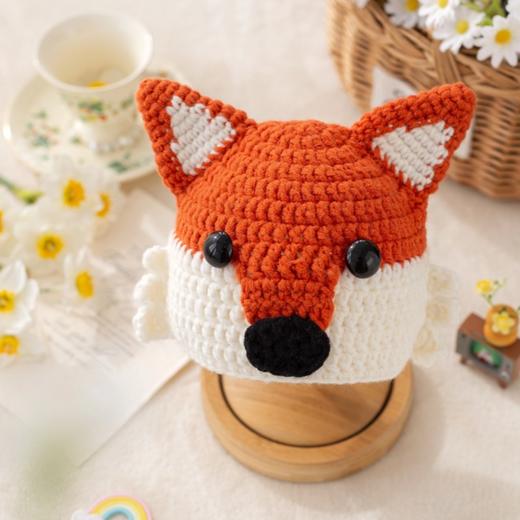 苏苏姐家萌萌动物帽子手工diy亲子毛线团自制帽子材料包 商品图1