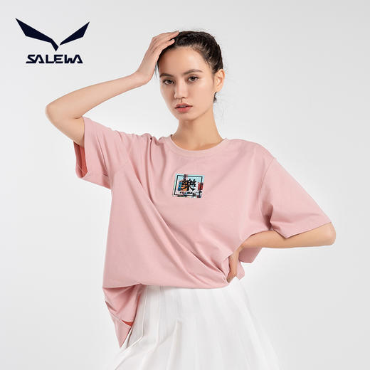 SALEWA|女式短袖棉T恤 SWAJJ820029 商品图0