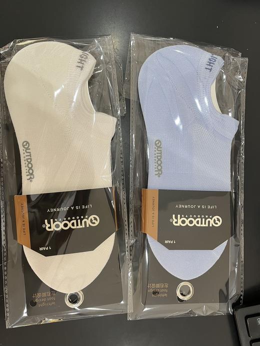 【云粉节】【5折】6楼OUTDOOR新款柔软速干舒适船袜袜子 吊牌价59元惊喜价29元 商品图0