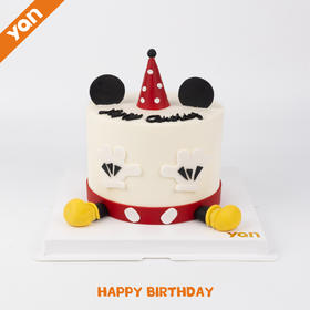 翻糖米奇生日蛋糕