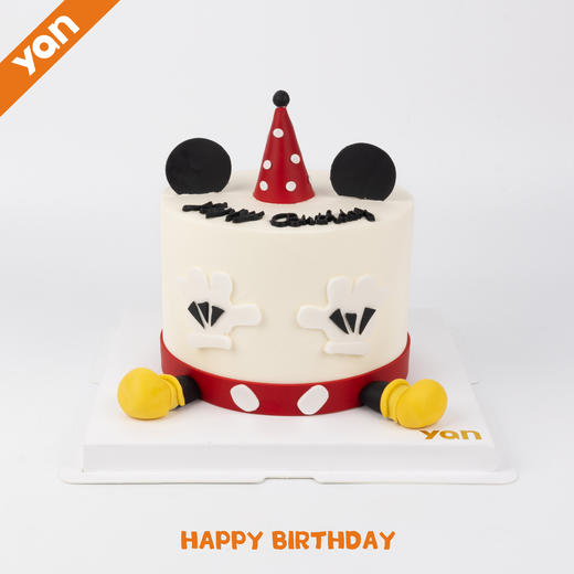 翻糖米奇生日蛋糕 商品图0