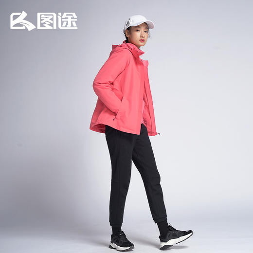 Senselead|女式套绒冲锋衣 SSAWH92111 商品图3