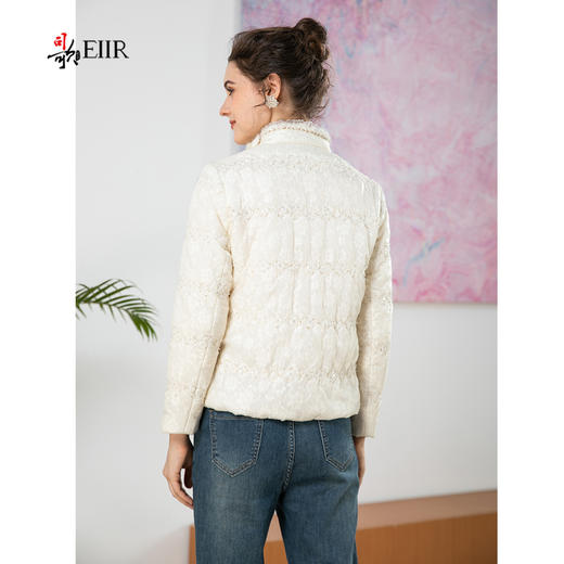 司歌刺绣棉衣外套显瘦收腰冬女L901036y 商品图2