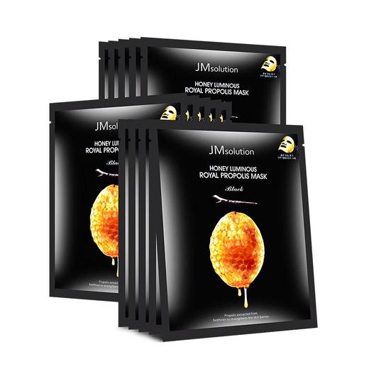 JM肌司研莹润蜂胶面膜（黑臻版30g*10片【30170064】 商品图1