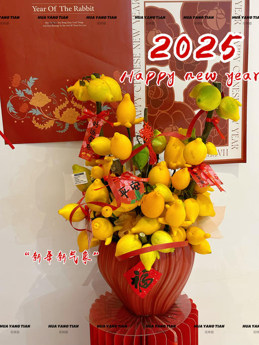 家和财旺  五代黄金果· 陶瓷盆花 商品图1