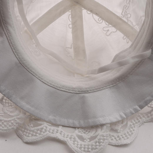 棉果果专柜同款春夏女童蕾丝公主帽M224400400090 商品图4