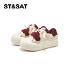 星期六休闲拼色厚底嘭嘭面包鞋SSC411DEP8 商品缩略图9