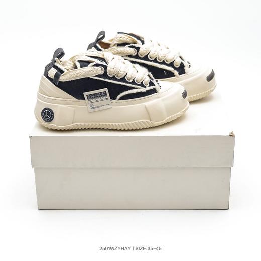 吴建豪xVESSEL粗花呢小香风限定软木帆布鞋 男女鞋合集 商品图0