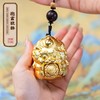 朱炳仁铜 抱富貔貅铜挂件花丝工艺品手把件招财装饰节日送礼 商品缩略图0