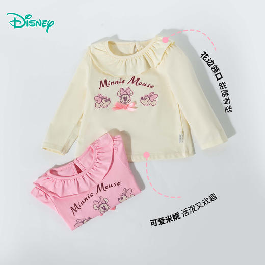 迪士尼春季女童长袖T恤ZD1ES012 商品图3