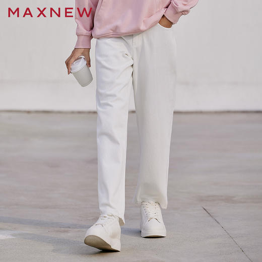 【长裤】休闲直筒牛仔长裤 1P1114605 商品图1