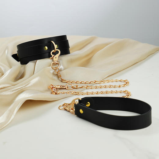 【情趣用品】谜姬 玄青DIY捆绑套装皮革套组SM 商品图5