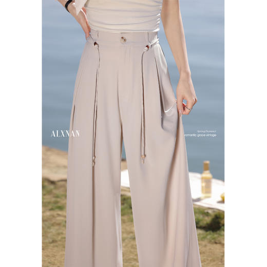 鹿向南「云雾轻纱」通勤百搭休闲裤 商品图0