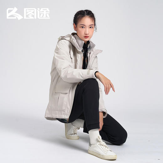Senselead|女式套绒冲锋衣 SSAWJ920319 商品图11