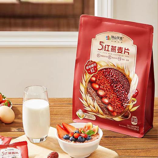 阴山优麦5红燕麦片420g(35g*12包) 商品图2