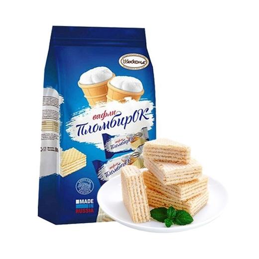 俄罗斯进口阿孔特冰激凌威化饼干408g 商品图0