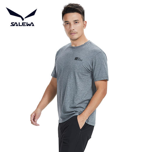 SALEWA|男式短袖棉T恤 SWAJI81009 商品图3
