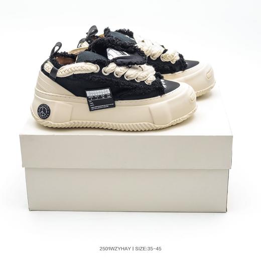 吴建豪xVESSEL粗花呢小香风限定软木帆布鞋 男女鞋合集 商品图4