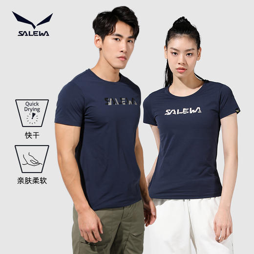 SALEWA|男式速干T恤 SWAJI81015 商品图0