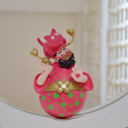 《四喜财神》20cm红绿波点 商品图0