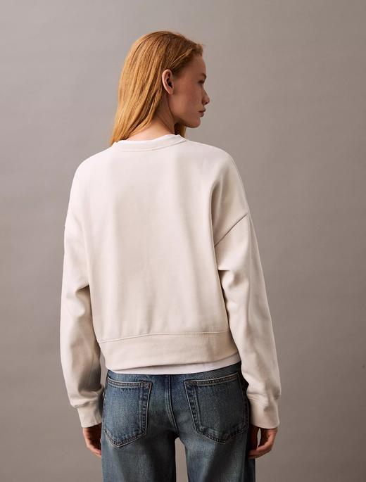 新年折扣！CK女士logo圆领卫衣 商品图4