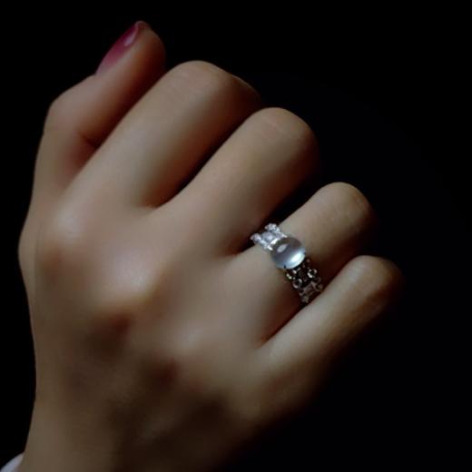 “满目皆星河”1号翡翠戒指 商品图9