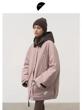 半圆/D24402684/科技高密防风保暖工装夹克羽绒服