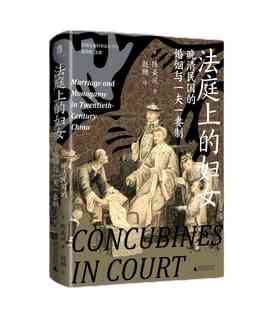 大学问 · 法庭上的妇女：晚清民国的婚姻与一夫一妻制  （美）陈美凤 著，赵珊 译