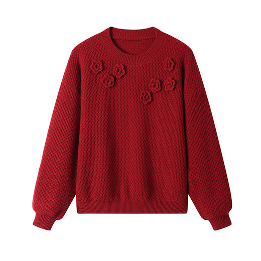 时尚洋气漂亮小衫宽松显瘦内搭毛衣 AS13-9162 商品图4