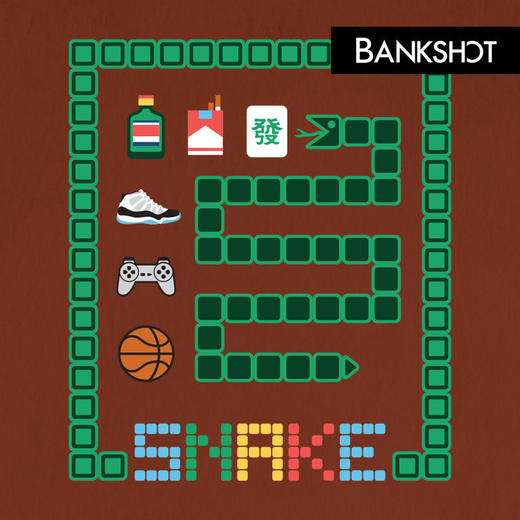 【听老杨原创】贪吃蛇主题刺绣/毛巾绣 PU皮袖棒球服 商品图10