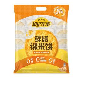 乐事 清甜原味鲜焙裸米饼 160g/袋